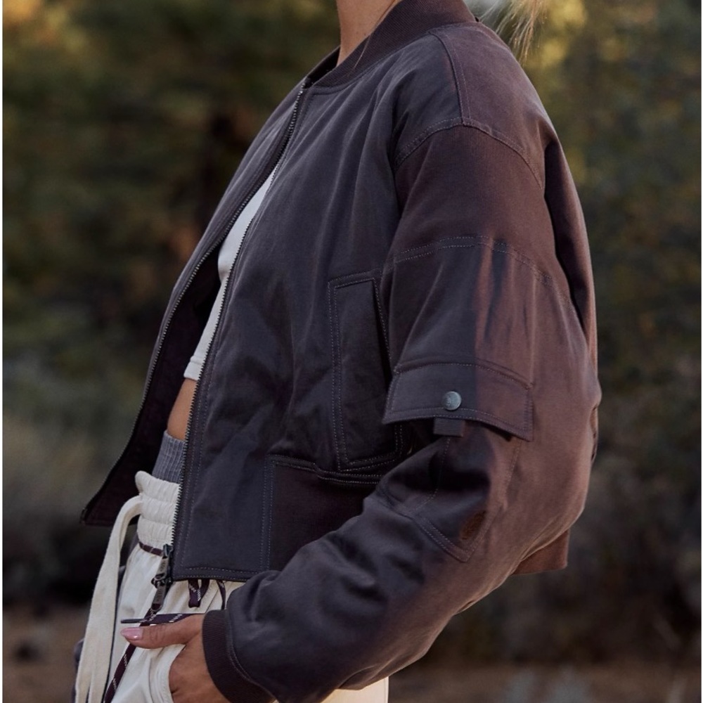 Free People Fast Track Bomber
